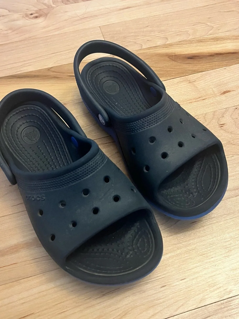 CROCS Kids Navy Blue Sandals